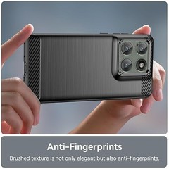 for Motorola Edge 2025 Case: Shock-Absorption Flexible TPU Rubber Protective Cov