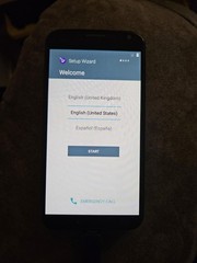 Motorola Moto X 1st Gen 16GB Black Android factory reset complete