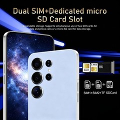 S25Ultra 4G Smartphone Unlocked, Android 12.0 Mobile Phones 6.6 » HD+ Display…