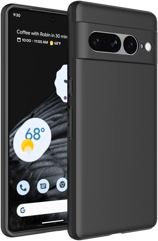 for Google Pixel 7 Pro Case – Slim Fit Flexible Frosting TPU Scratch-Resistant C