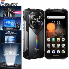 FOSSiBOT F113 5G Rugged Phone Android 15 Night Vision Waterproof Dual SIM Unlock