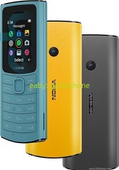 Nokia110 1.8Inch Feature Phone with 4G VoLTE Connectivity Up to 32GB SD Unlocked