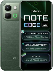Infinix Note Edge | GLOBAL ROM | 256 GB Storage NFC | 6500mAh Battery | GREEN