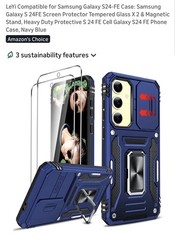For Samsung Galaxy S25 FE 5G Case with Military Grade Drop Proof Protections