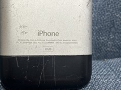 Apple iPhone 1st Generation – 8GB – Silver- Model A1203