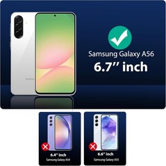 3PCS Screen Protector & Camera Lens Protector for Samsung Galaxy A56 5G Ultra HD