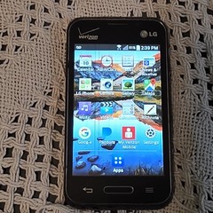 LG Optimus Zone 2 – Verizon – Tested Working with New Battery – *missing back*