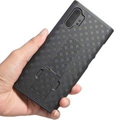 Samsung Galaxy Note 10 Plus Shockproof w/ Kickstand Belt Clip Holster Cover Case
