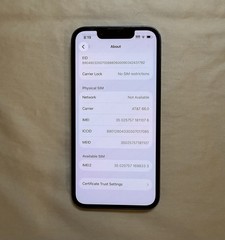 Apple iPhone 13 Mini A2481 Fully Unlocked 256GB Midnight