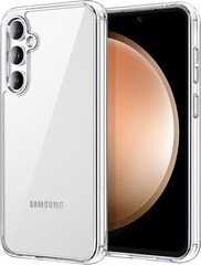 JETech Clear Case for Samsung Galaxy S23 FE 6.4-Inch, Anti-Scratch Bumper Cover