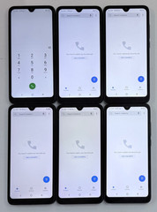 LOT OF 6 x UNLOCKED AT&T / CRICKET TCL 30z 4188R / 4188C 4G LTE Smart Phones