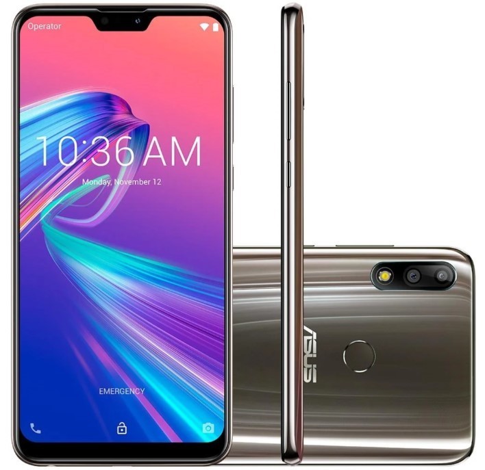 USED – ASUS ZenFone Max Pro M2 ZB631KL 64GB (Factory Unlocked) 6.26&Prime; Titanium