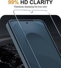 Magnetic Samsung Galaxy A57 5G Case with Screen Protector and Wrist Strap, Navy
