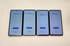 Lot of 4 Samsung Galaxy A53 5G SM-A536U 128GB Black Unlocked **READ**