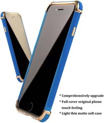 Ultra Slim Flexible Elegant Matte Cover Case for iPhone 7 Plus, Royal Blue