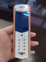 V9 Unlocked Dual SIM cards GSM Metal Body Leather Luxury Mobile Phone Cellphone