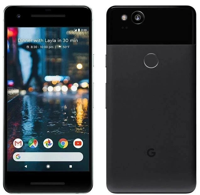 Google Pixel 2 XL – 64 GB – Black & White (Unlocked)
