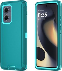 For Motorola Moto Edge 2024 Case With Heavy Duty Shockproof, 3-Layer Drop proof