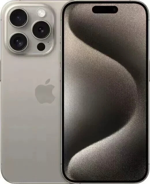 used Apple iPhone 15 Pro 1 TB unlocked natural titanium COLOR