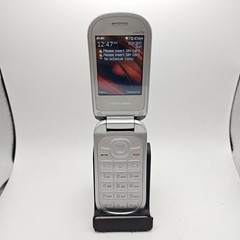 Maxwest Uno Flip Dual-SIM Cellular Phone (2G Unlocked) – Silver #3626