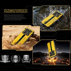 7.2&Prime; 5G OUKITEL WP60 Rugged Phone Android 15 Waterproof NFC Mobile 512G Dual SIM