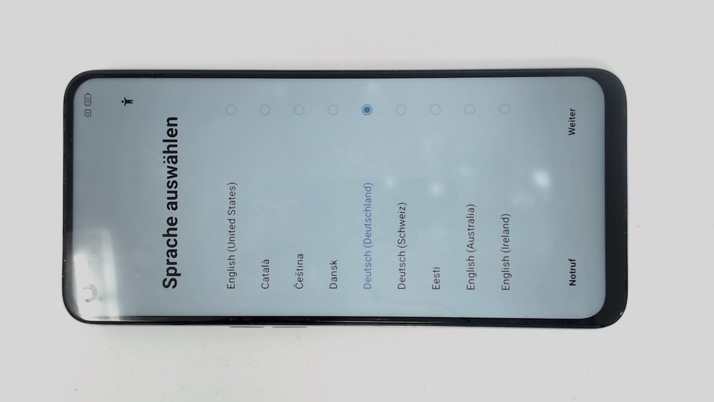 Realme 6i RMX2002 Cellphone (White 64GB 6GB) Unknown Carrier CRACKED/BAD LCD