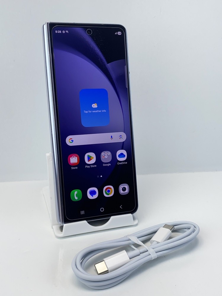 Samsung Galaxy Z Fold5 SM-F946U1 256GB Icy Blue Excellent Unlocked phone