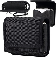 Samsung Galaxy Z Flip 7 6 5 4 Holster, Nylon Phone Pouch Belt Clip Waist Pouch