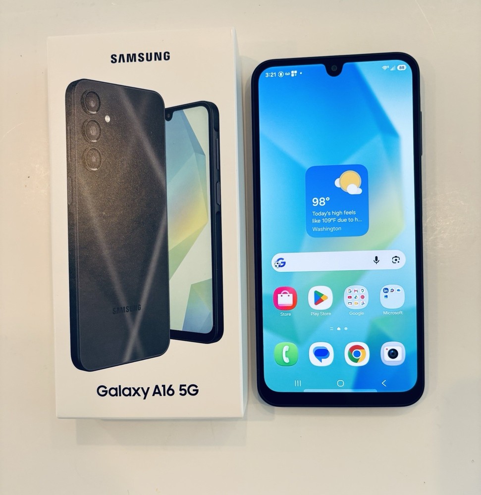 Samsung Galaxy A16 5g, 128Gb (Metro locked) 50 Mp TriCam, Open Box New