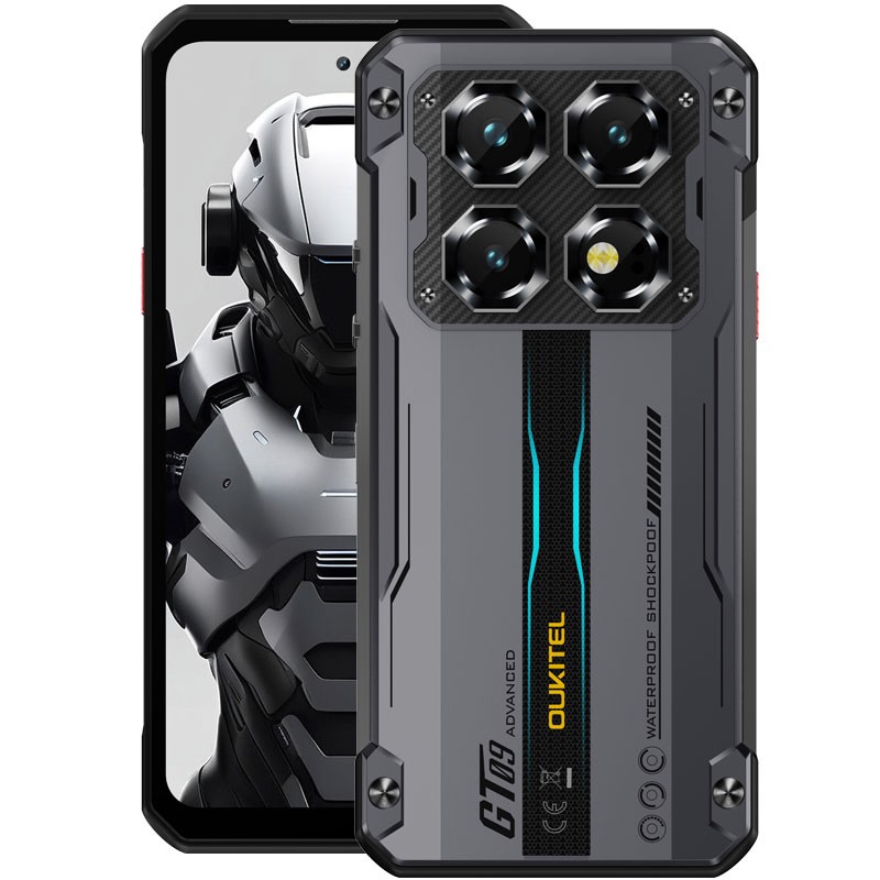 7.2&Prime; 5G OUKITEL WP60 Rugged Phone Android 15 Waterproof NFC Mobile 512G Dual SIM