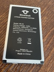 Blindshell Classic 2 (red) In Box Fair Condition Locked To T-mobile For Parts