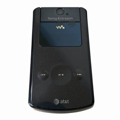 Sony Ericsson Walkman W518a Charcoal Gray AT&T MP3 Flip Phone
