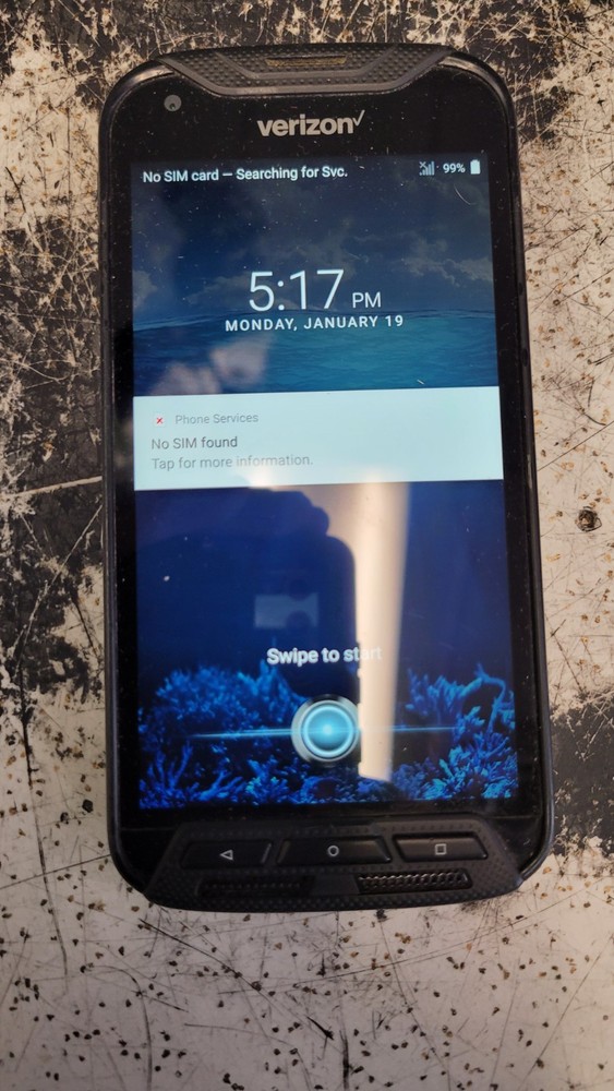 READ Kyocera DuraForce Pro 32GB Black E6833 Verizon wireless Android Smartphone