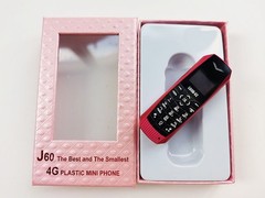 LONG-CZ J60 plastic Mini Mobile Unlocked 4G 64GB Bluetooth Smallest phone