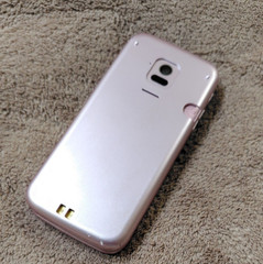 [B] Fujitsu F-01M Pink Japanese Android Flip Phone Unlocked SIM Free VoLTE Japan