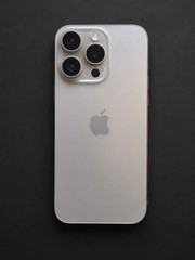Apple iPhone 15 Pro 128GB, Unlocked, Natural Titanium
