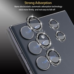 Camera Lens Protector for Samsung Galaxy S23 Ultra, Aluminum Alloy Ring
