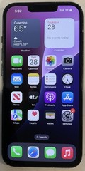 TESTED USED GSM UNLOCKED MIDNIGHT iPhone 14, 256GB A2649 MPVV3LL/A (93% BATTERY)
