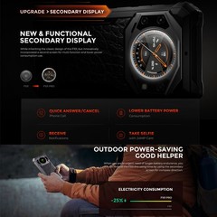 Global FOSSiBOT F101 PRO 4G LTE Rugged Phone Android Leather Mobile Dual Display