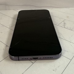 Apple iPhone 14 Pro Max 128 GB A2651 Purple Unlocked Cracked Screen LCD #H66