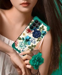 Galaxy S23 Ultra Case, Shockproof Heavy Duty Hard Plastic+Soft Silicone Rubber B