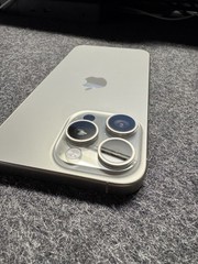 Unlocked Apple iPhone 15 Pro Silver iOS Bar Smartphone Triple Rear Camera