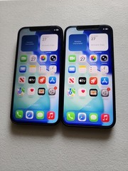 Two Apple iPhone 12 64GB Black Unlocked 95% And 87% Battery Health