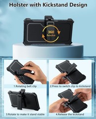 Samsung Galaxy A36-5G Case: Galaxy A56-5G Case Military Grade Rugged Cover