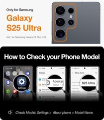 Magnetic Shockproof Rugged Case for Samsung Galaxy S25 Ultra, 12FT Military-Grad