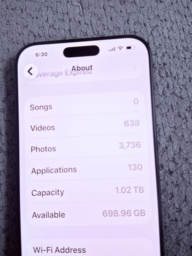 2 Apple Smartphone 1.02TB Storage Verizon Black Wi-Fi iOS Bar Style