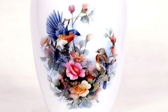 Birds & Floral Theme Cremation Urn | Human Ashes Adult Memorial Urn, Burial, Fun