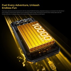 7.2&Prime; 5G OUKITEL WP60 Rugged Phone Android 15 Waterproof NFC Mobile 512G Dual SIM