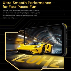 7.2&Prime; 5G OUKITEL WP60 Rugged Phone Android 15 Waterproof NFC Mobile 512G Dual SIM