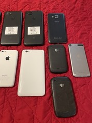 *Used* Lot of 14 Cell Phones *UNTESTED* *PARTS ONLY*